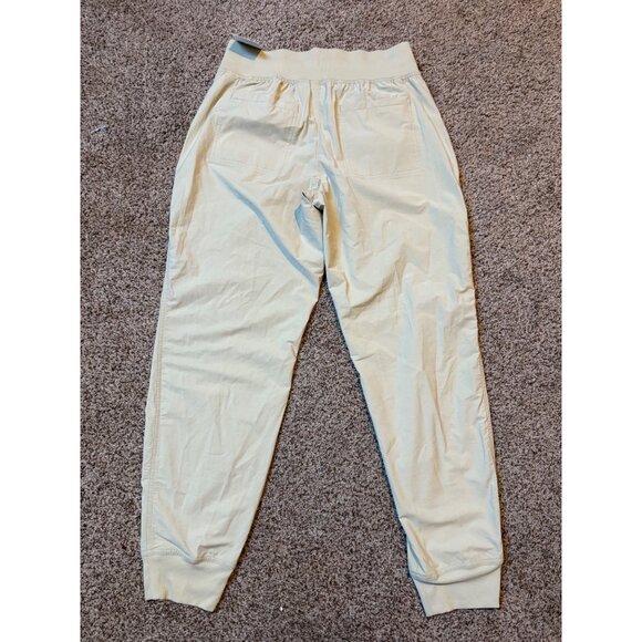 NEW CALIA Nyluxe Mid-Rise Relaxed-Fit Ankle Joggers in Soft Green Size Small - Picture 9 of 11